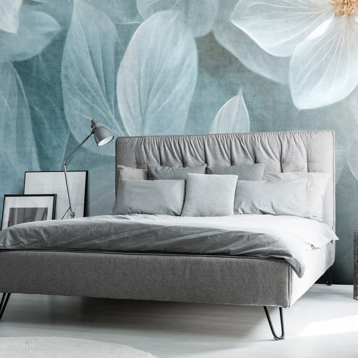 Veer Decor Dreaming Garden Blue Wall Mural 8412-VRAED-AU