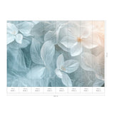 Veer Decor Dreaming Garden Blue Wall Mural 8412-VRAED-AU