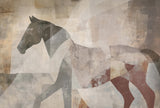 Veer Decor Caballo Brown Wall Mural 8412-VRAED-AX