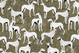 Veer Decor Greyhound Manor Gold Wall Mural 8412-VRAED-AY