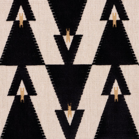 Schumacher Kalido Velvet Onyx Fabric