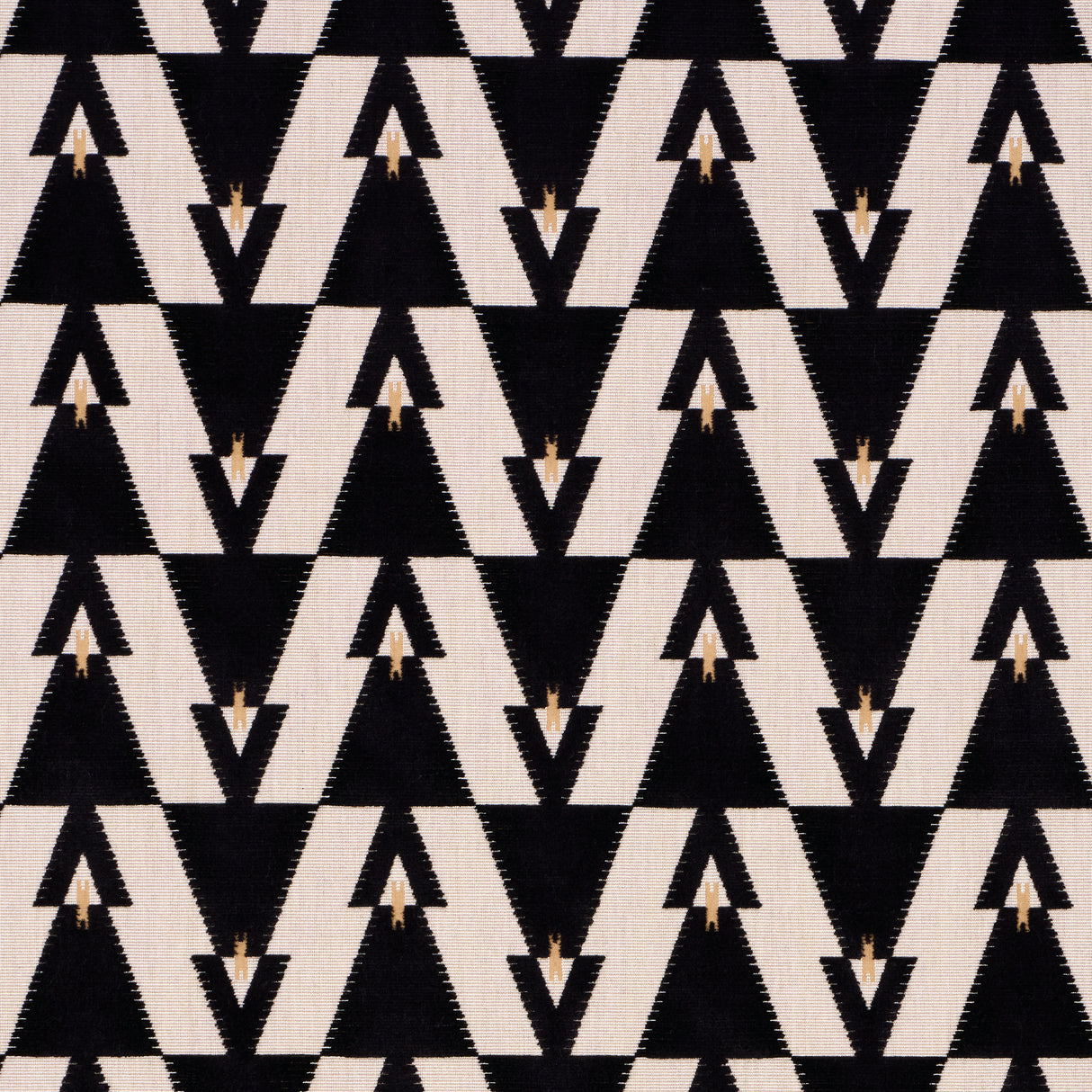 Schumacher Kalido Velvet Onyx Fabric
