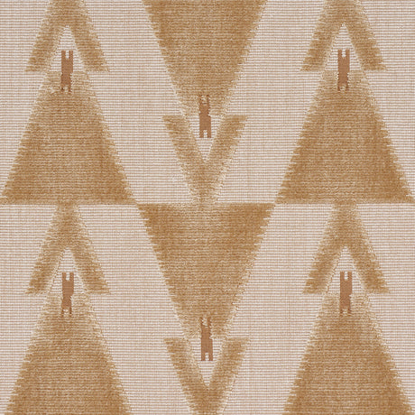 Schumacher 84122 KALIDO VELVET in OAT Fabric - A RUM FELLOW