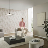 Veer Decor Waves of Light Pink Wallpaper 8413-VRFW-AA2