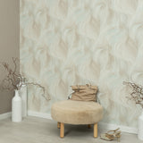 Veer Decor Waves of Light Teal Wallpaper 8413-VRFW-AA3