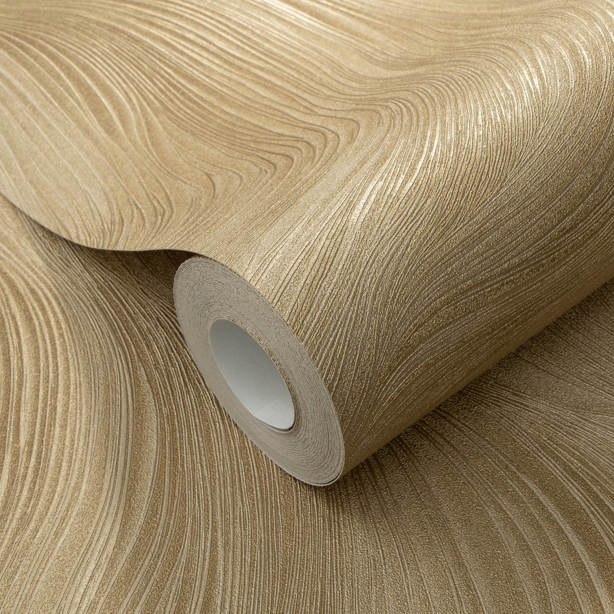 Veer Decor Waves of Light Gold Wallpaper 8413-VRFW-AA4