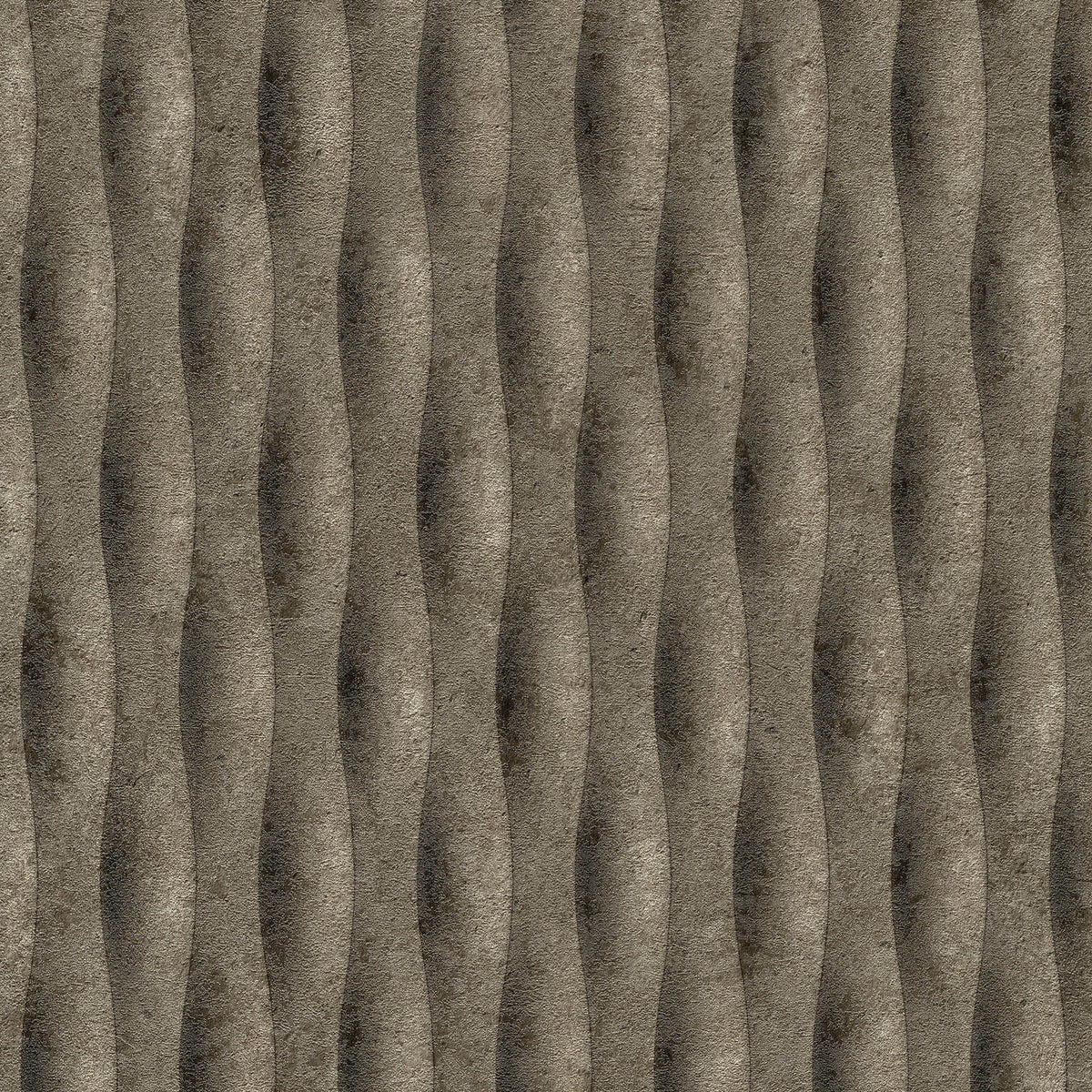 Veer Decor Concrete Illusion Brown Wallpaper 8413-VRFW-AB2