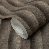 Veer Decor Concrete Illusion Brown Wallpaper 8413-VRFW-AB2