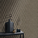 Veer Decor Concrete Illusion Brown Wallpaper 8413-VRFW-AB2