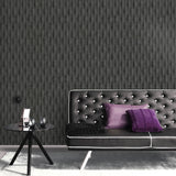 Veer Decor Concrete Illusion Black Wallpaper 8413-VRFW-AB3