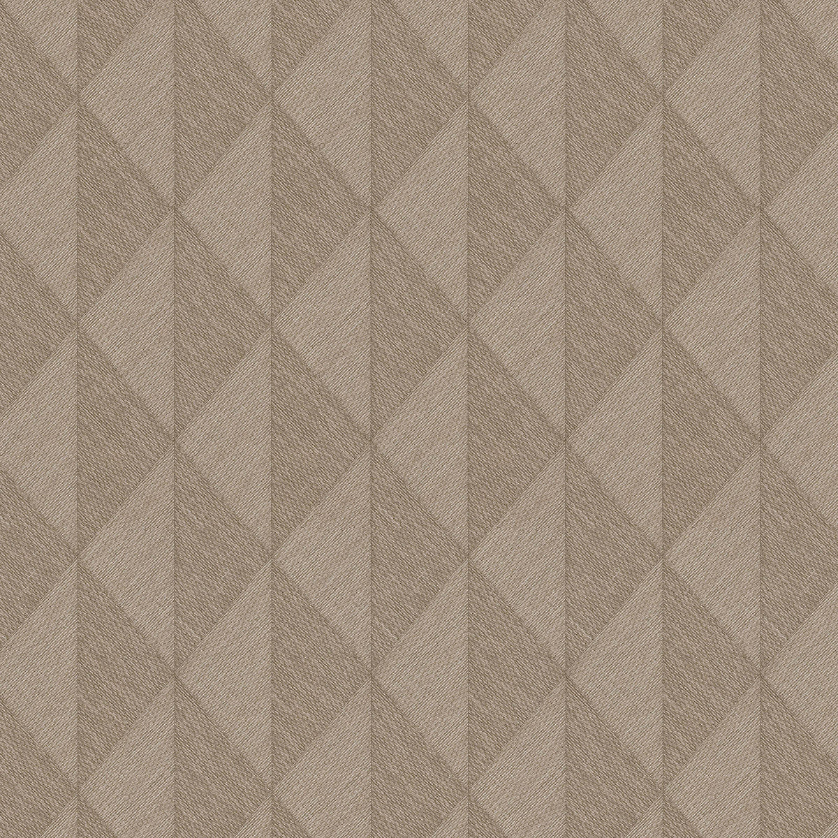 Veer Decor Woven Diamond Whisper Brown Wallpaper 8413-VRFW-A