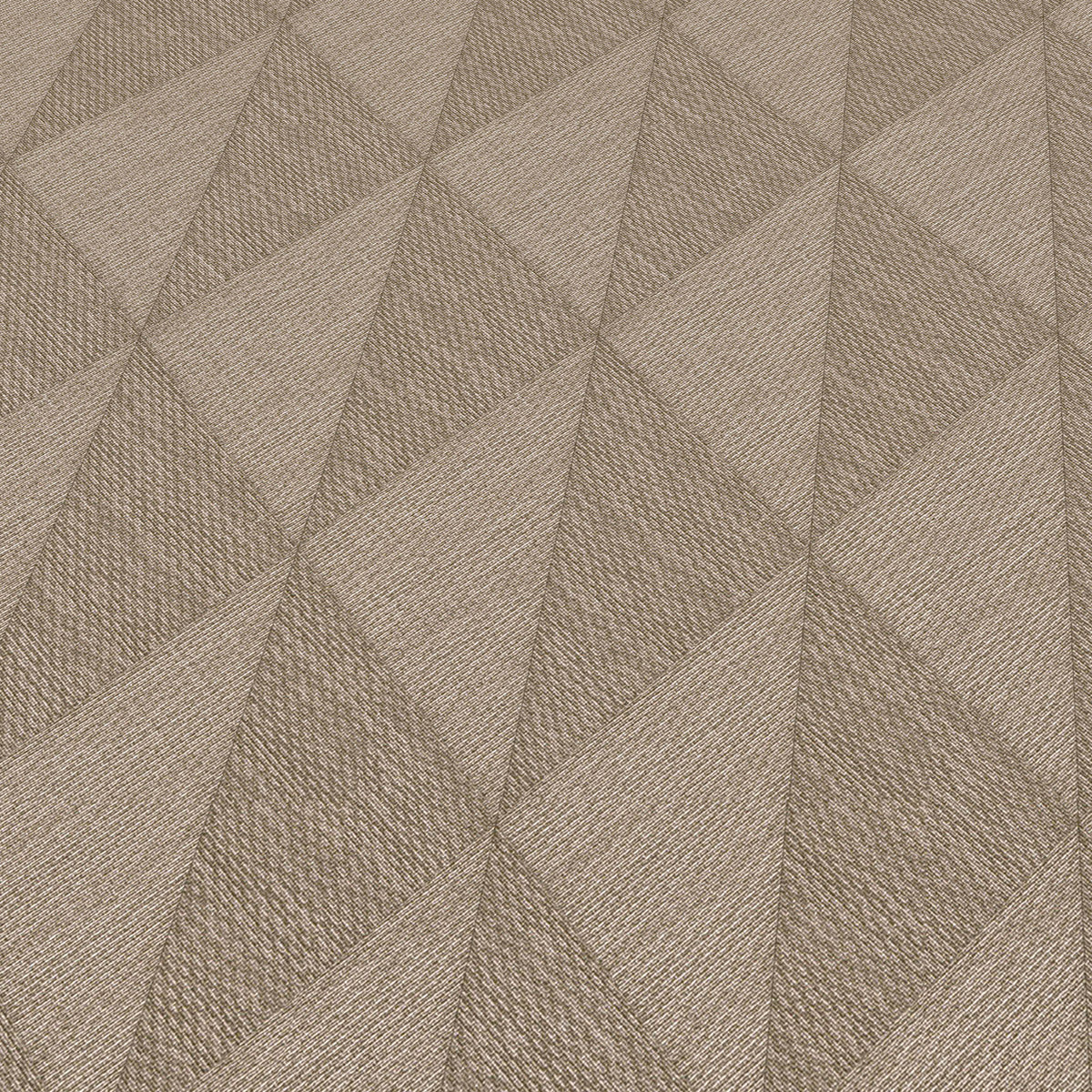 Veer Decor Woven Diamond Whisper Brown Wallpaper 8413-VRFW-A