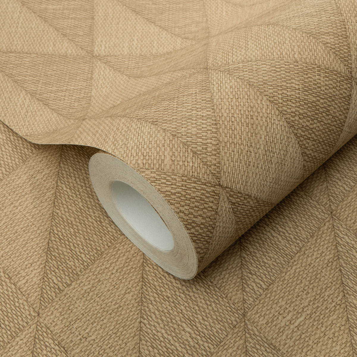 Veer Decor Woven Diamond Whisper Yellow Wallpaper 8413-VRFW-