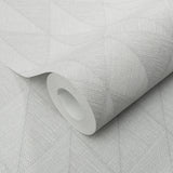 Veer Decor Woven Diamond Whisper Grey Wallpaper 8413-VRFW-AC