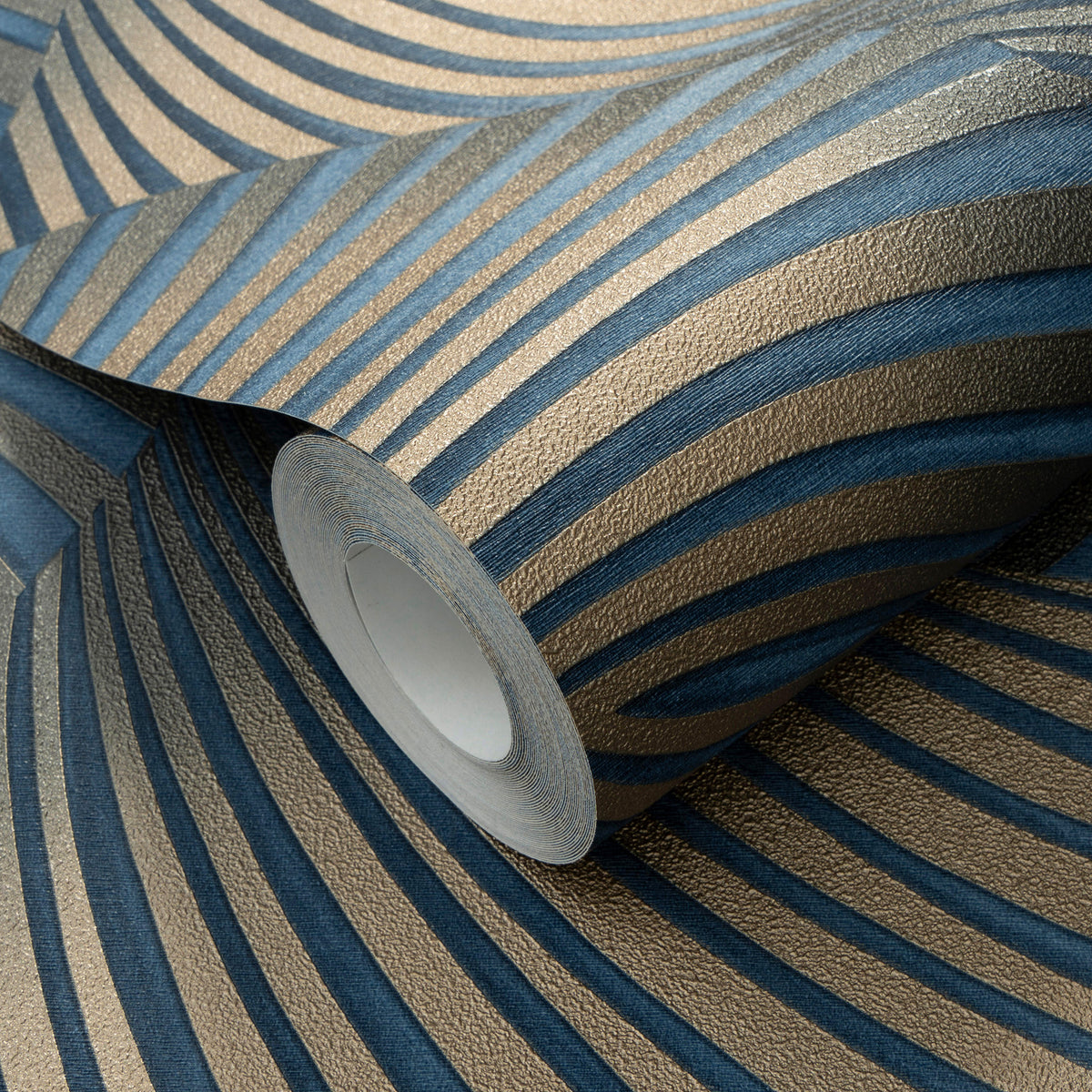 Veer Decor Twill Blue Wallpaper 8413-VRFW-AD1