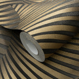 Veer Decor Twill Black Wallpaper 8413-VRFW-AD2
