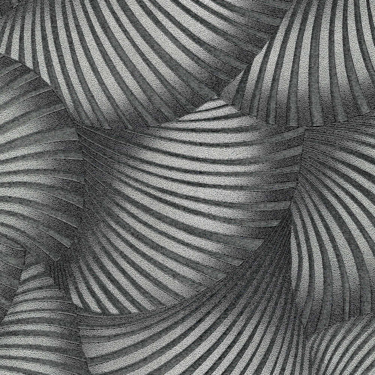 Veer Decor Twill Silver Wallpaper 8413-VRFW-AD3