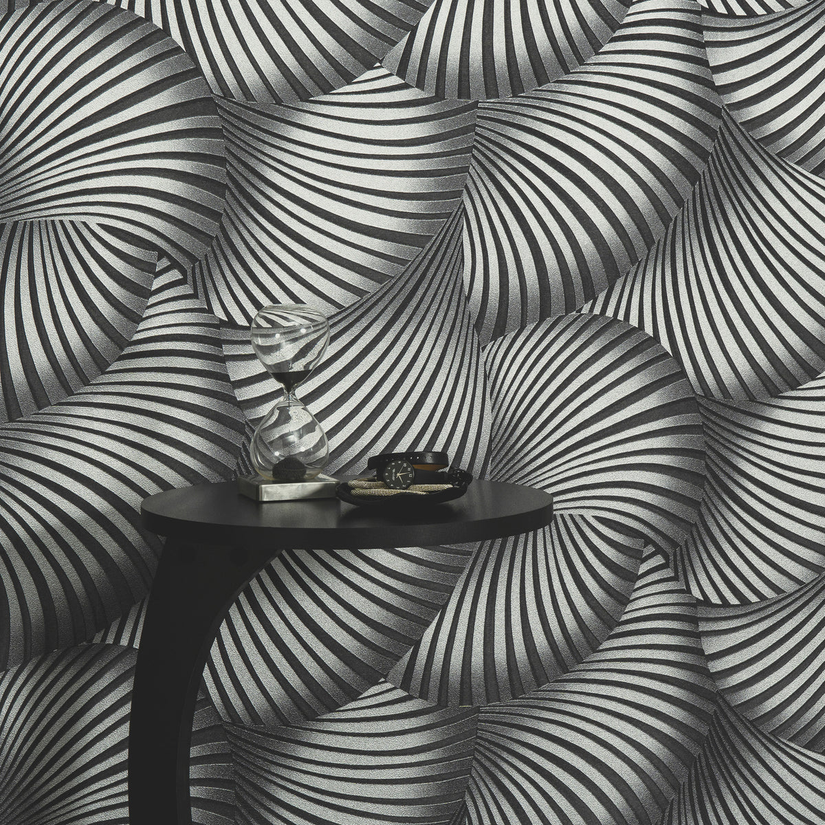Veer Decor Twill Silver Wallpaper 8413-VRFW-AD3