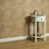 Veer Decor Twill Gold Wallpaper 8413-VRFW-AD4