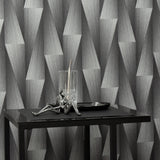Veer Decor Shift Silver Wallpaper 8413-VRFW-AE3