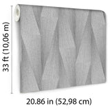 Veer Decor Shift Grey Wallpaper 8413-VRFW-AE4