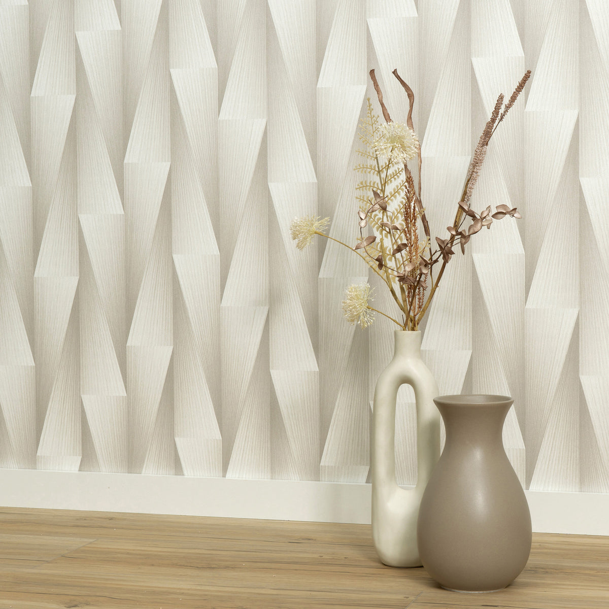 Veer Decor Shift Taupe Wallpaper 8413-VRFW-AE5