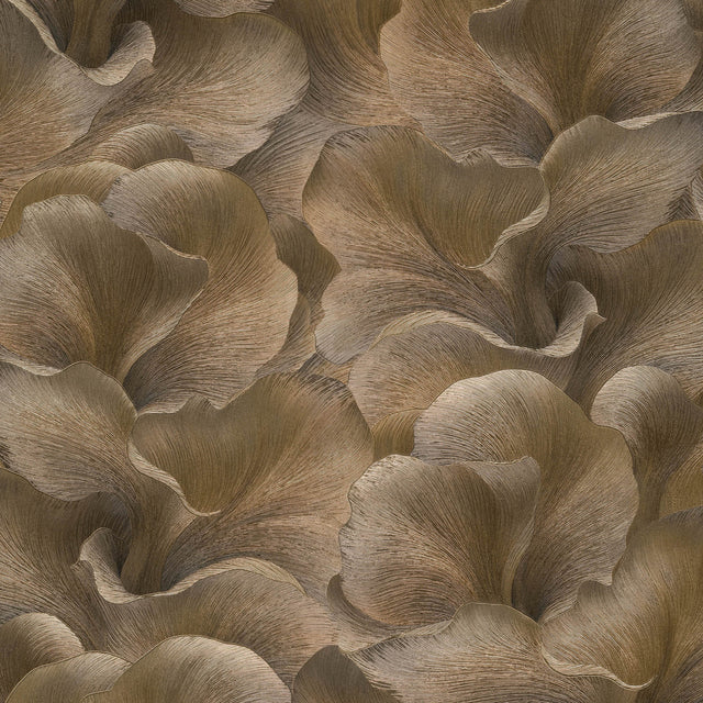 Veer Decor Floral Glow Brown Wallpaper 8413-VRFW-AF2