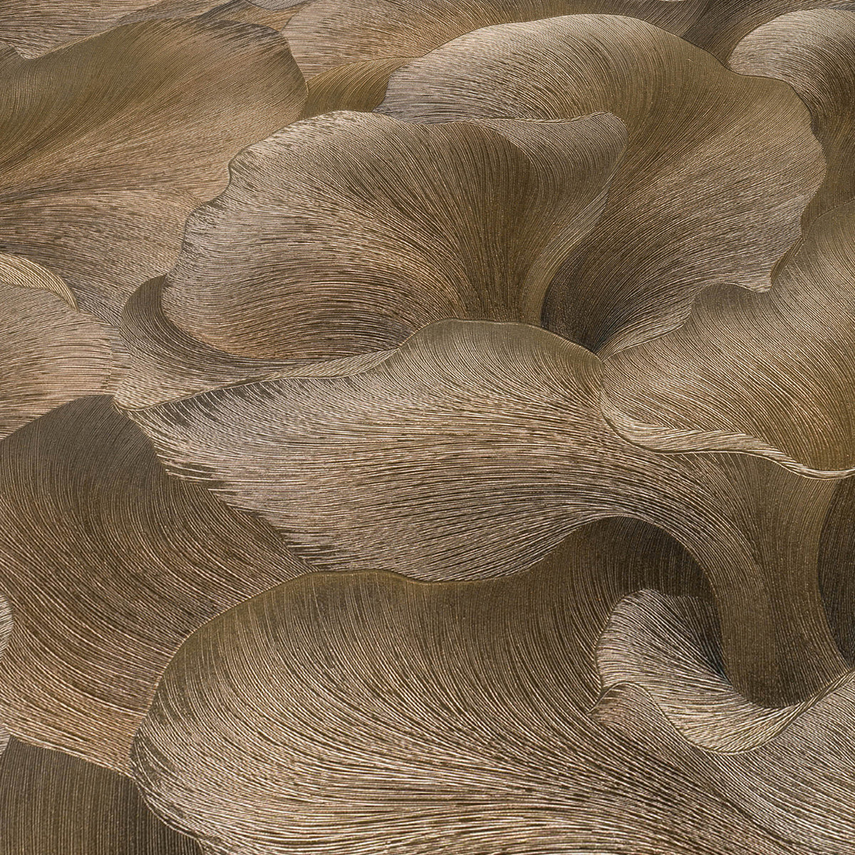 Veer Decor Floral Glow Brown Wallpaper 8413-VRFW-AF2