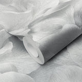 Veer Decor Floral Glow Silver Wallpaper 8413-VRFW-AF3