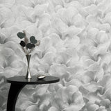 Veer Decor Floral Glow Silver Wallpaper 8413-VRFW-AF3