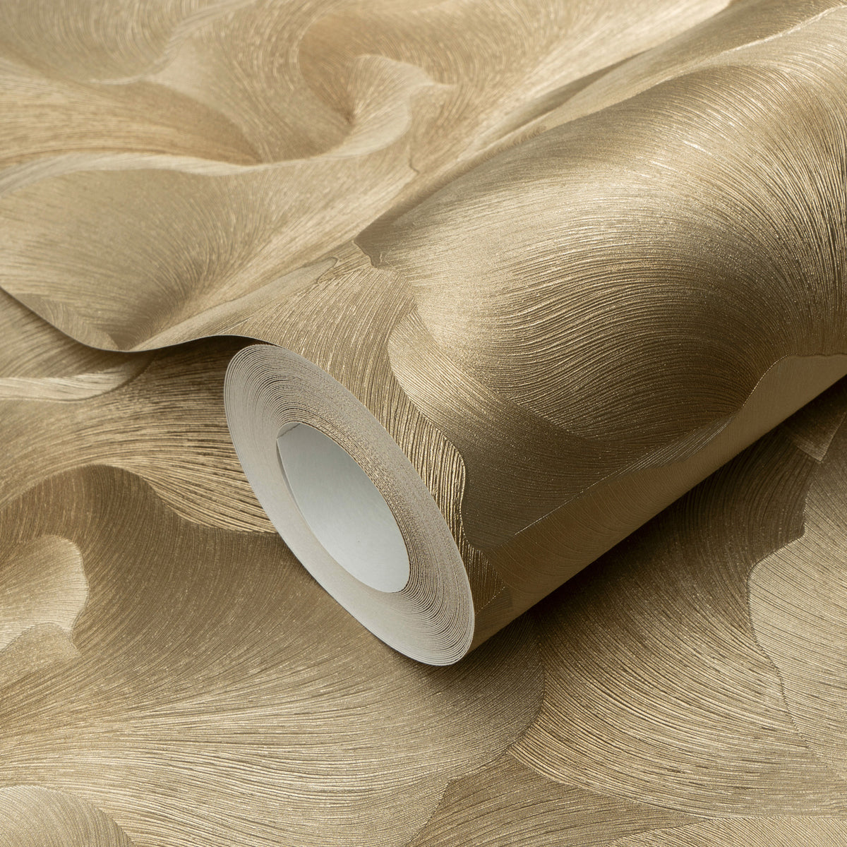 Veer Decor Floral Glow Gold Wallpaper 8413-VRFW-AF4