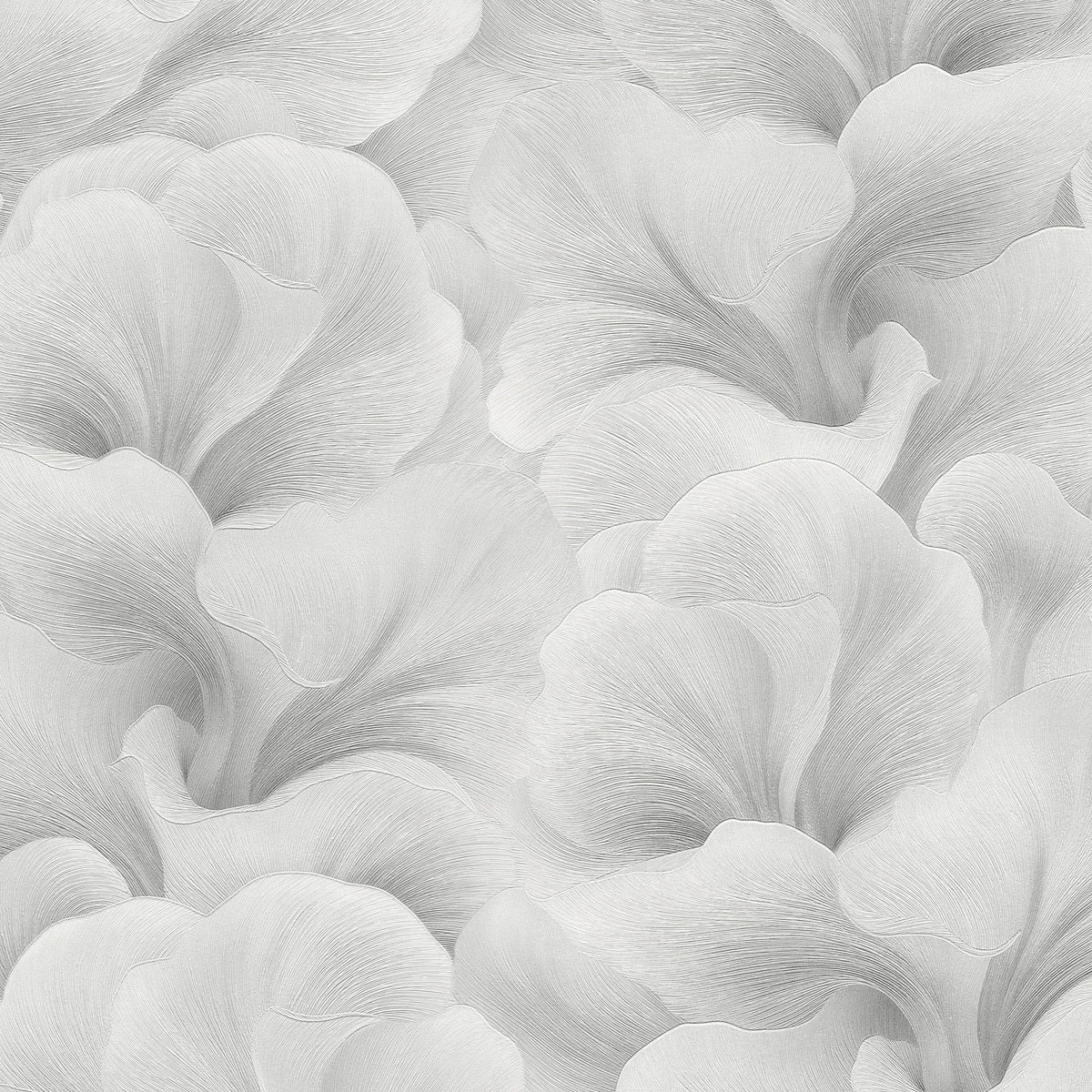 Veer Decor Floral Glow Grey Wallpaper 8413-VRFW-AF5
