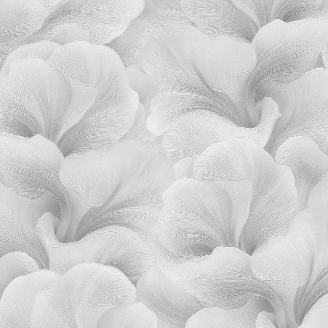 Veer Decor Floral Glow Grey Wallpaper 8413-VRFW-AF5