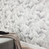 Veer Decor Floral Glow Grey Wallpaper 8413-VRFW-AF5