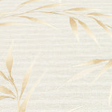 Veer Decor Yamato Leaves Beige Wallpaper 8413-VRFW-AG1