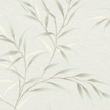 Veer Decor Yamato Leaves Teal Wallpaper 8413-VRFW-AG4