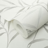 Veer Decor Yamato Leaves Grey Wallpaper 8413-VRFW-AG5