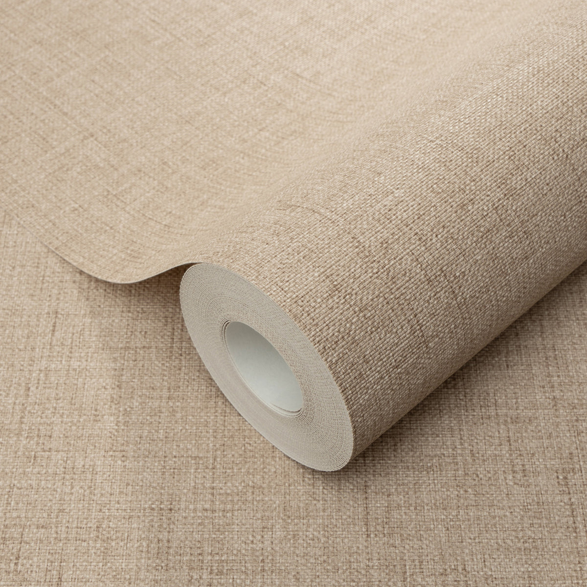Veer Decor Echo Jute Texture Tan Wallpaper 8413-VRFW-AH10