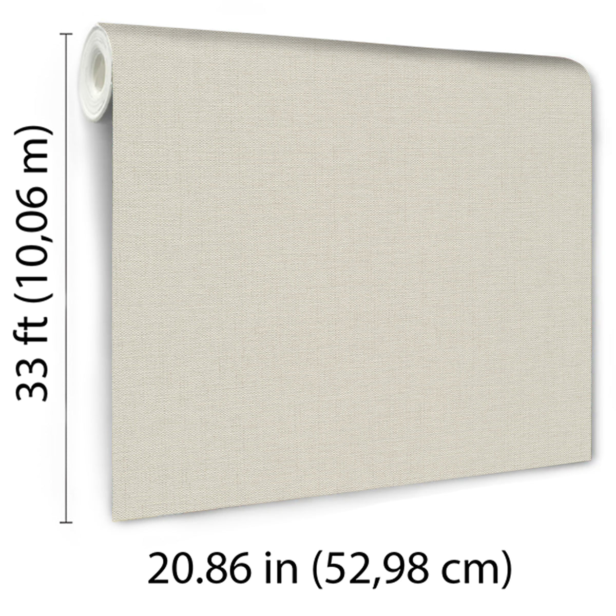 Veer Decor Echo Jute Texture Sepia Wallpaper 8413-VRFW-AH12
