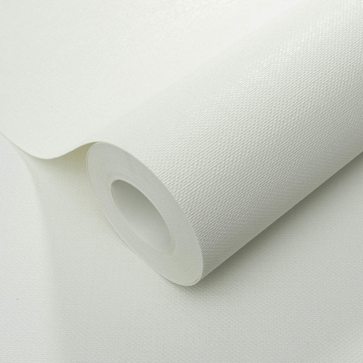 Veer Decor Echo Jute Texture White Wallpaper 8413-VRFW-AH1