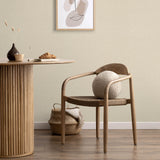 Veer Decor Echo Jute Texture Beige Wallpaper 8413-VRFW-AH2