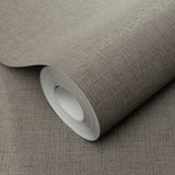 Veer Decor Echo Jute Texture Brown Wallpaper 8413-VRFW-AH5