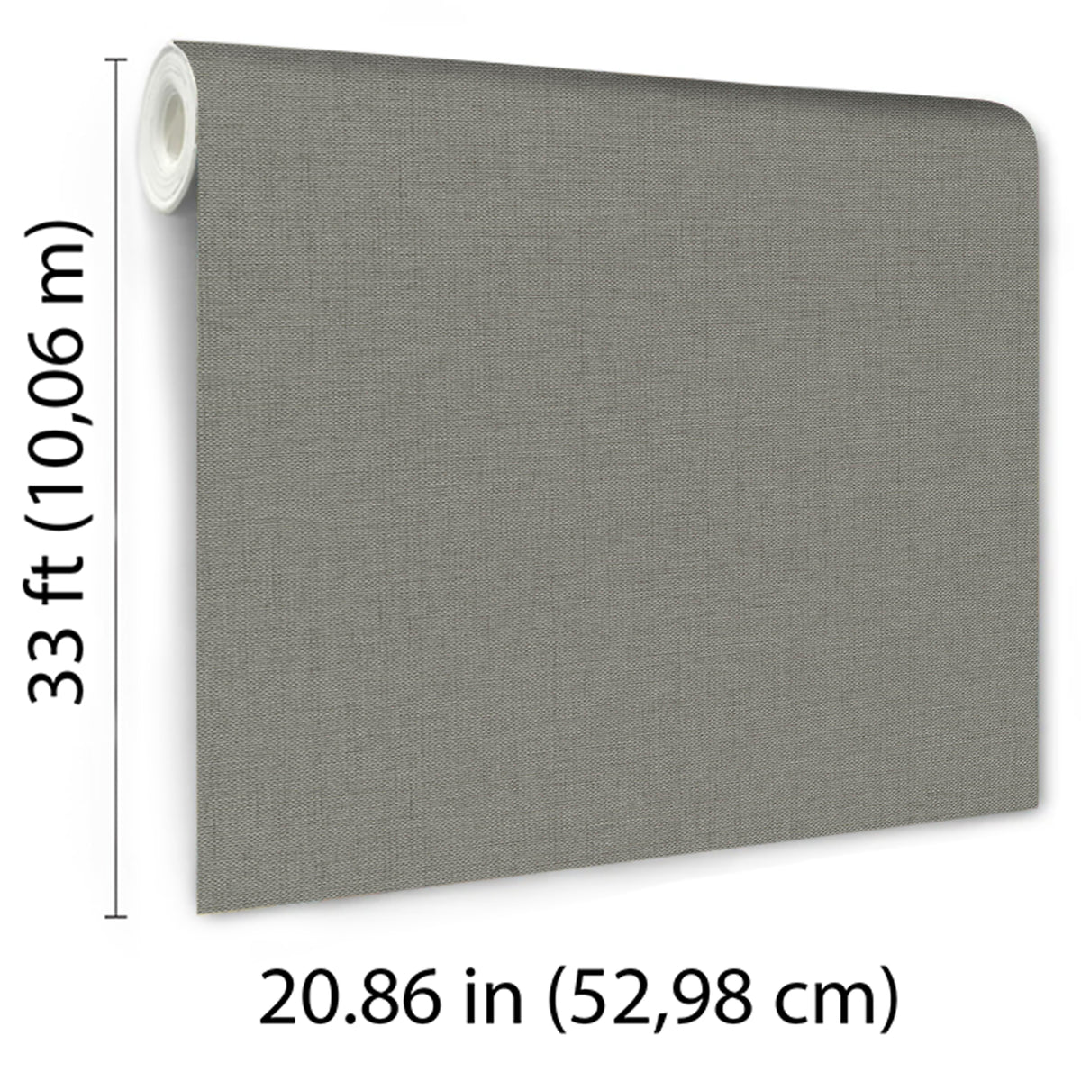Veer Decor Echo Jute Texture Brown Wallpaper 8413-VRFW-AH5