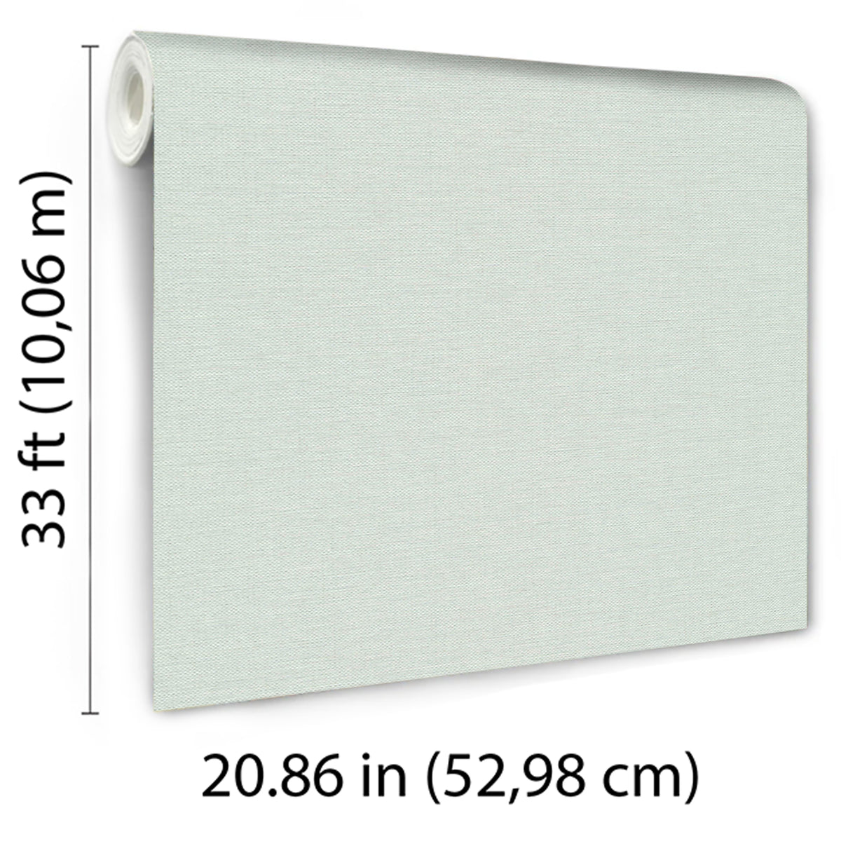 Veer Decor Echo Jute Texture Teal Wallpaper 8413-VRFW-AH7