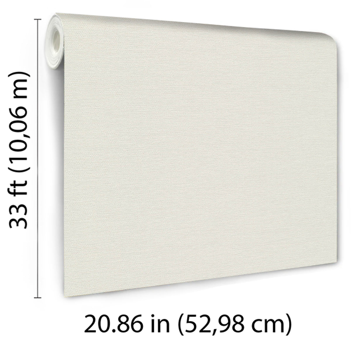 Veer Decor Echo Jute Texture Off-White Wallpaper 8413-VRFW-A