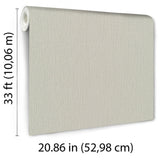 Veer Decor Soft Loom Stria Tan Wallpaper 8413-VRFW-AI12