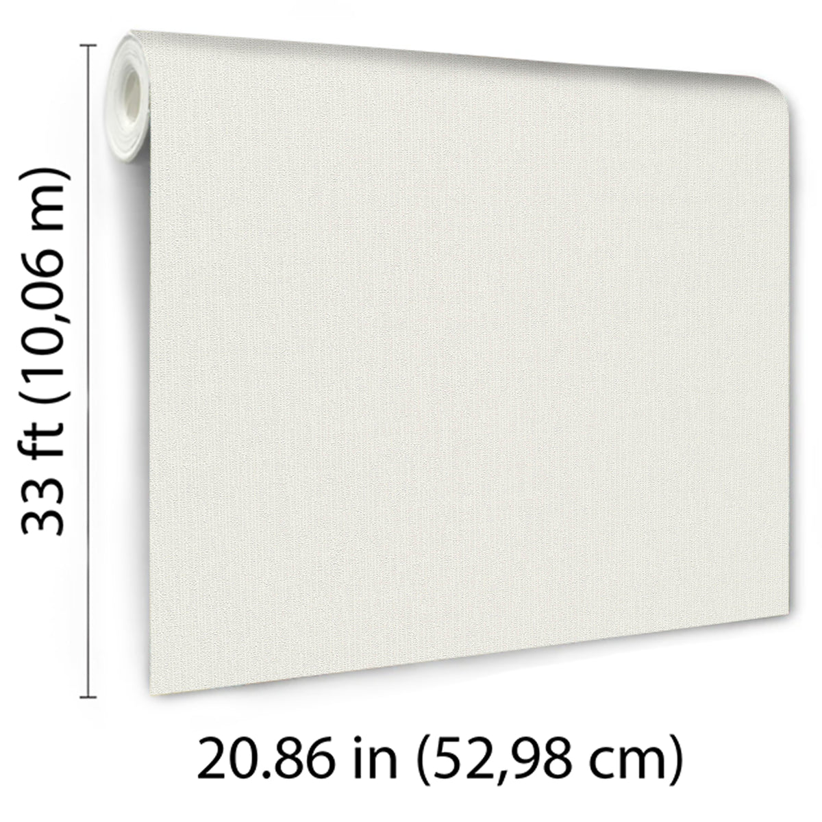 Veer Decor Soft Loom Stria White Wallpaper 8413-VRFW-AI1