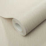 Veer Decor Soft Loom Stria Beige Wallpaper 8413-VRFW-AI2