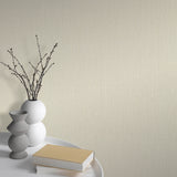 Veer Decor Soft Loom Stria Beige Wallpaper 8413-VRFW-AI2