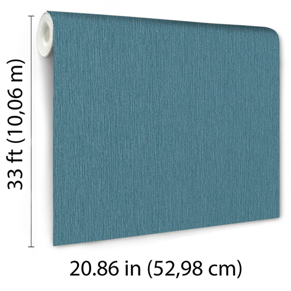 Veer Decor Soft Loom Stria Blue Wallpaper 8413-VRFW-AI3